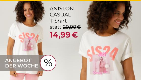 T-Shirt von Aniston reduziert