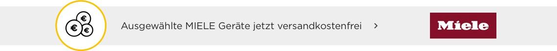 Ausgewählte MIELE Geräte jetzt versandkostenfrei