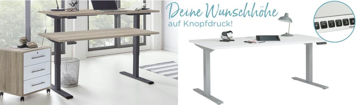 Höhenverstellbare Schreibtische
