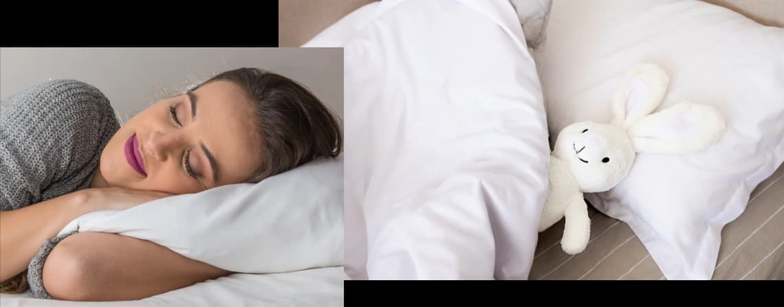 Mit oder ohne Kopfkissen schlafen?