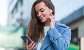 Kopfhörer Einstellung