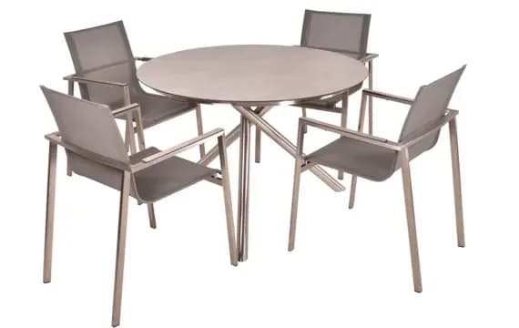 Edelstahl Gartenmöbel